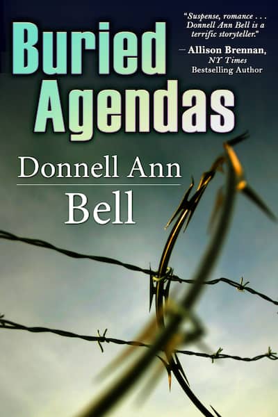 Book cover for Buried Agendas by Donnell Ann Bell