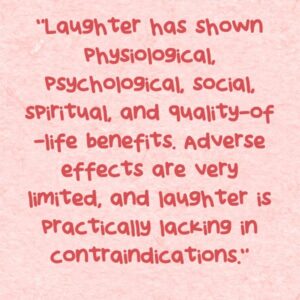 laughter has shown physiological psychological social